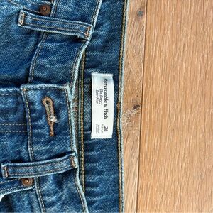 Abercrombie & Fitch Women’s Dark Blue Denim Jeans